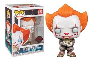 Funko Pop! Filme Terror It A coisa Chapter two Pennywise With Glow Bug 877 Exclusivo