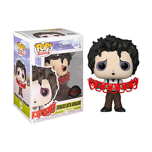 Funko Pop! Filme Edward Mãos de Tesoura Edward With Kirigami 984 Exclusivo