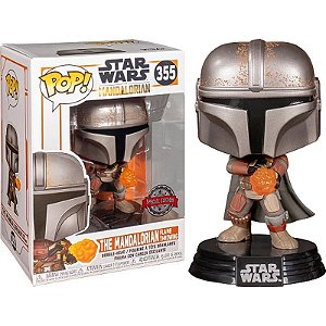 Funko Pop! Television Star Wars The Mandalorian Flame Throwing 355
