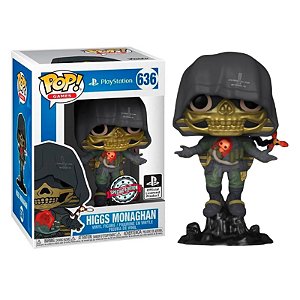 Funko Pop! Games Playstation Death Stranding Higgs Monaghan 636 Exclusivo