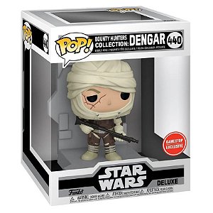 Funko Pop! Television Star Wars Bounty Hunters Collection Dengar 440 Exclusivo