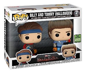 Funko Pop! Television Marvel WandaVision Billy And Tommy Halloween 2 Pack Exclusivo