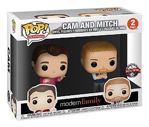 Funko Pop! Television Modern Family Cam And Mitch 2 Pack Exclusivo