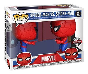 Funko Pop! Marvel Spider Man Vs Spider Man 2 Pack Exclusivo