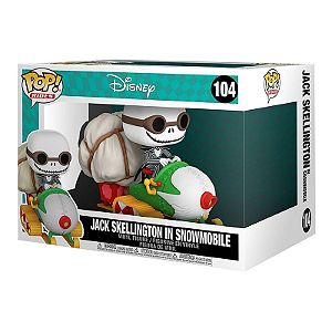 Funko Pop! Rides Disney O Estranho Mundo de Jack Skellington In Snowmobile 104