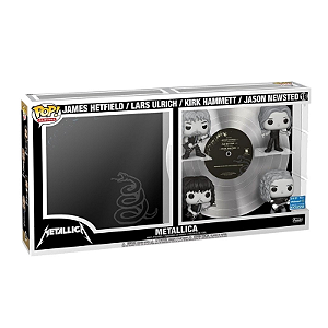 Funko Pop! Albums Rocks Deluxe Metallica 18 Exclusivo Black And White