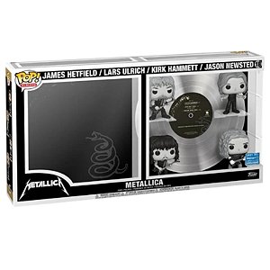 Funko Pop! Albums Rocks Deluxe Metallica 18 Exclusivo Black And White