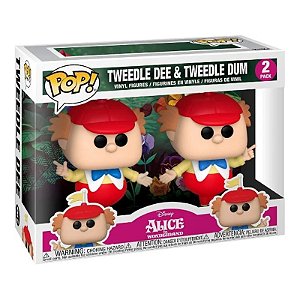 Funko Pop! Disney Alice no Pais das Maravilhas Tweedle Dee & Tweedle Dum 2 Pack