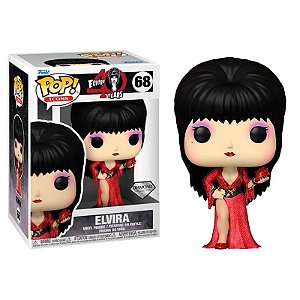 Funko Pop! Icons Elvira 68 Exclusivo Diamond