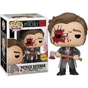 Funko Pop! Filme Terror Psicopata Americano / American Psycho Patrick Bateman 942 Exclusivo Chase