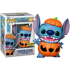 Funko Pop! Disney Lilo & Stitch Pumpkin Stitch 1087 Exclusivo