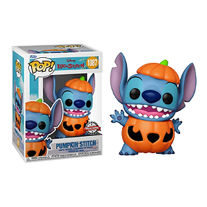 Funko Pop! Disney Lilo & Stitch Pumpkin Stitch 1087 Exclusivo
