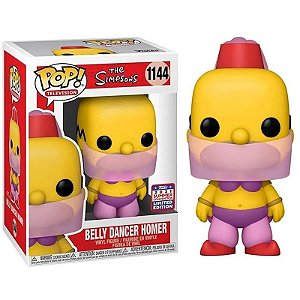 Funko Pop! Simpsons Belly Dancer Homer 1144 Exclusivo