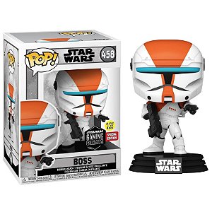 Funko Pop! Television Star Wars Boss 458 Exclusivo Glow