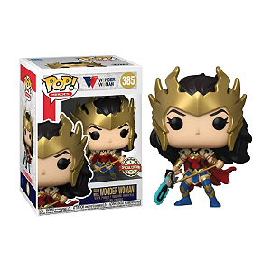 Funko Pop! Dc Comics Mulher Maravilha Death Metal Wonder Woman 385 Exclusivo