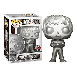 Funko Pop! Rocks My Chemical Romance Skeleton Gerard Way 41 Exclusivo