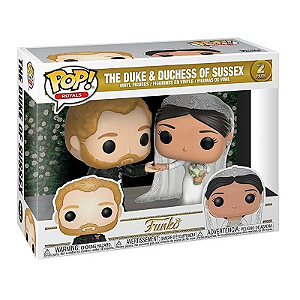 Funko Pop! Familia Real Royals The Duke & Duchess Of Sussex 2 Pack
