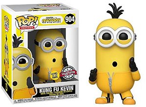 Funko Pop! Filme Minions Kung Fu Kevin 904 Exclusivo Glow
