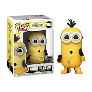 Funko Pop! Filme Minions Kung Fu Kevin 904 Exclusivo Glow