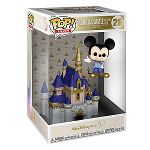 Funko Pop! Disney Town Cinderella Castle And Mickey Mouse 26