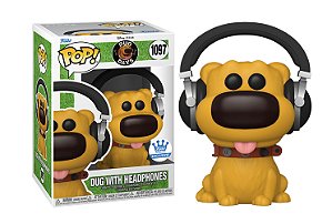 Funko Pop! Disney Up Altas Aventuras Dug With Headphones 1097 Exclusivo