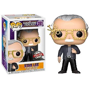 Funko Pop! Filme Marvel Guardiões da Galáxia / Guardians Of The Galaxy Stan Lee 281 Exclusivo