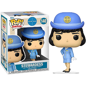 Funko Pop! Icons Pam Am Aeromoça Stewardess 140