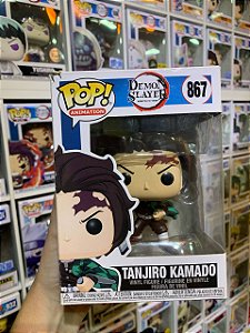 Funko Pop! Animation Demon Slayer Tanjiro Kamado 867 * CAIXA DANIFICADA