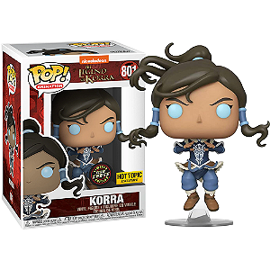 Funko Pop! Animation Avatar A Lenda de Korra 801 Exclusivo Glow Chase