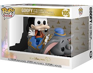 Funko Pop! Rides Mickey Mouse Pateta Goofy At The Dumbo 105