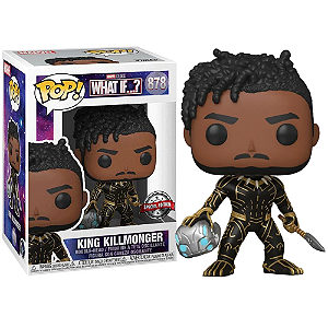 Funko Pop! Marvel What If...? King Killmonger 878 Exclusivo
