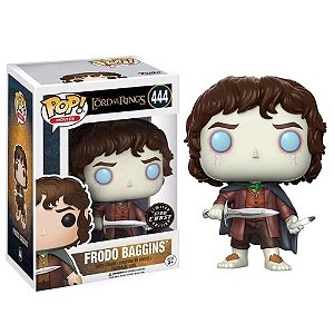 Funko Pop! Filme Lord Of The Rings Senhor dos Aneis Frodo Baggins 444 Exclusivo Glow Chase