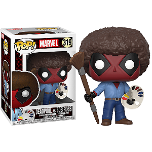 Funko Pop! Marvel Deadpool As Bob Ross 319