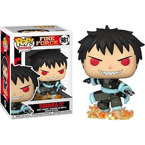 Funko Pop! Animation Fire Force Shinra With Fire 981