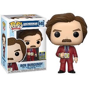 Funko Pop! Filme O Ancora / Anchorman Ron Burgundy 948 Exclusivo