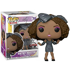 Funko Pop! Icons Whitney Houston 70 Exclusivo Diamond