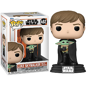 Funko Pop! Television Star Wars Luke Skywalker With Grogu 482