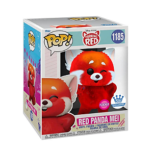 Funko Pop! Filme Disney Red Crescer é uma Fera Red Panda Mei 1185 Flocked Exclusivo