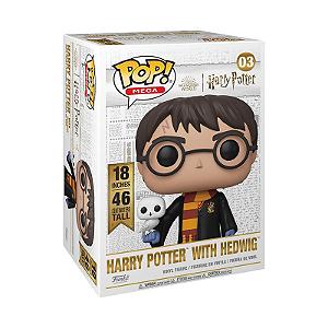 Funko Pop! Filme Harry Potter With Hedwig 01 18 Polegadas 45 Cm