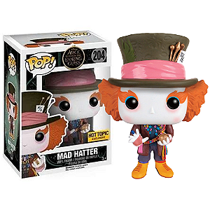 Funko Pop! Disney Alice no Pais das Maravilhas Mad Hatter 204 Exclusivo