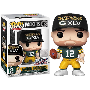 Funko Pop! Football NFL Packers Aaron Rodgers 43 Exclusivo