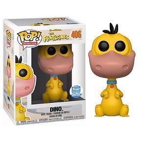 Funko Pop! The Flintstones Yellow Dino 406 Exclusivo