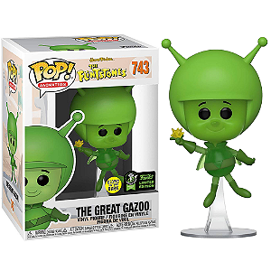 Funko Pop! Animation Os Flintstones The Great Gazoo 743 Exclusivo Glow