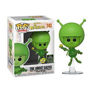 Funko Pop! Animation Os Flintstones The Great Gazoo 743 Exclusivo Glow