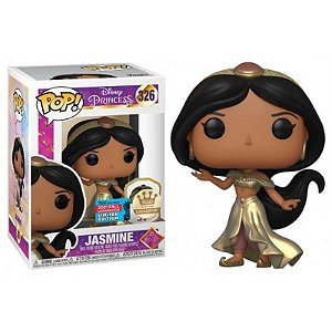 Funko Pop! Filme Disney Aladdin Jasmine 326 Exclusivo Gold