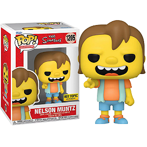 Funko Pop! Television Os Simpsons Nelson Muntz 1205 Exclusivo