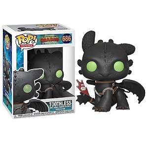 Funko Pop! Filme Disney Como Treinar O Seu Dragão Banguela Toothless 686
