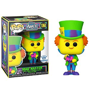 Funko Pop! Disney Alice in Wonderland Mad Hatter 1060 Exclusivo Black Light
