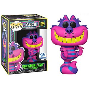 Funko Pop! Disney Alice no Pais das Maravilhas Cheshire Cat 1059 Exclusivo Black Light