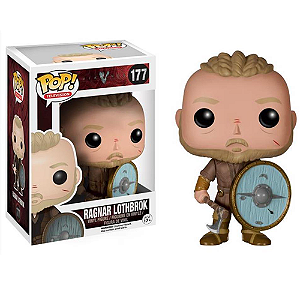 Funko Pop! Television Vikings Ragnar Lothbrok 177 * Caixa com detalhe